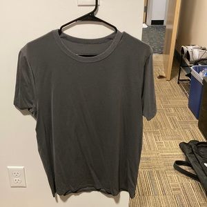 Plain grey lulu lemon shirt